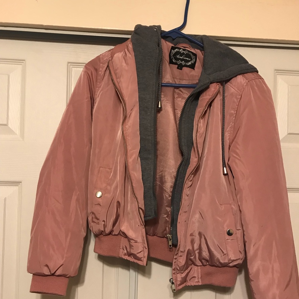 Pink Bomber Jacket